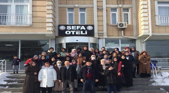 Öğrenciler yarıyıl tatil kampında bir araya geldi