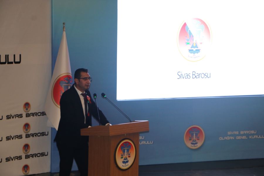 Sivas Baro Başkanlığı'na yeniden Fatih Sevim seçildi