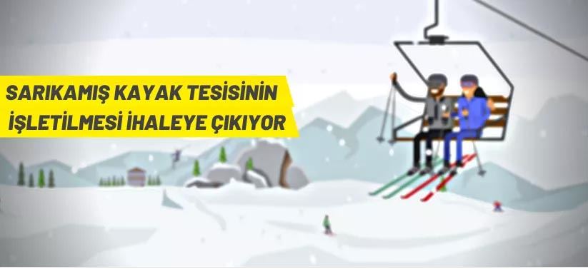 Kayak tesisi işletme ihalesine davet