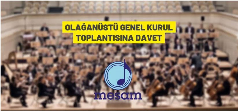 MESAM'dan olağanüstü genel kurul toplantısına davet