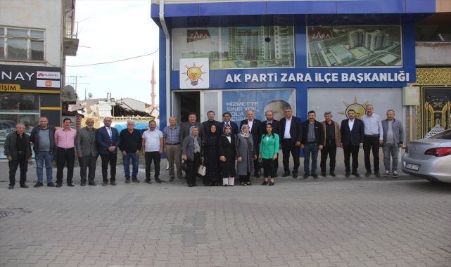 AK Parti Giresun Milletvekili Cemal Öztürk, Zara ilçesini ziyaret etti