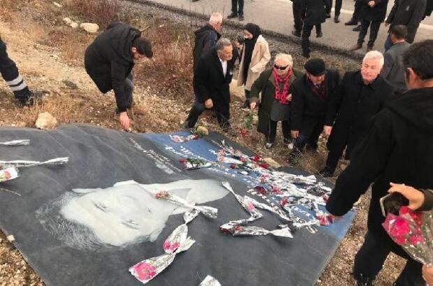 Başkanı Açıl, kaza yerinde anıldı