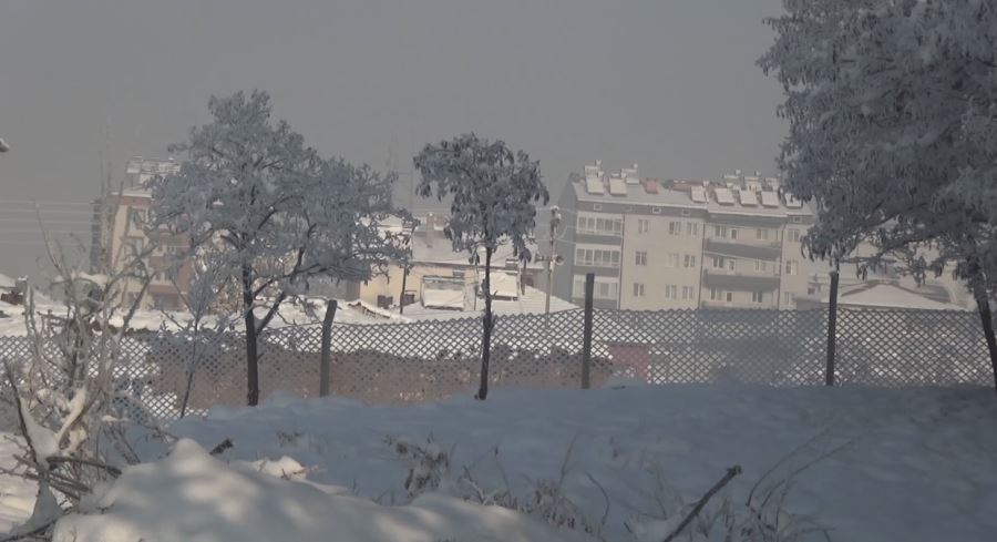 Türkiye’nin en soğuğu Altınyayla oldu (Video)