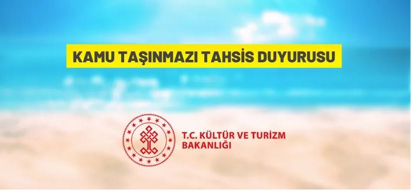 Kültür ve Turizm Bakanlığı'ndan turizm yatırımcılarına duyuru