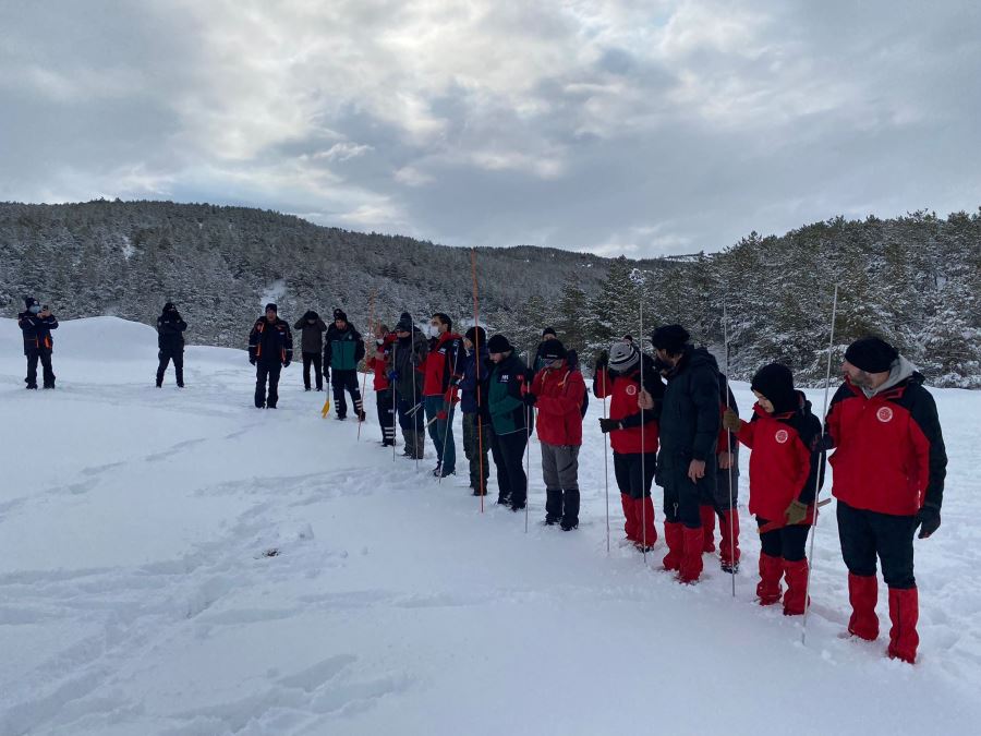 AFAD’dan çığ tatbikatı