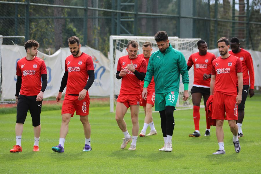 Sivasspor’da yarı final hazırlıkları