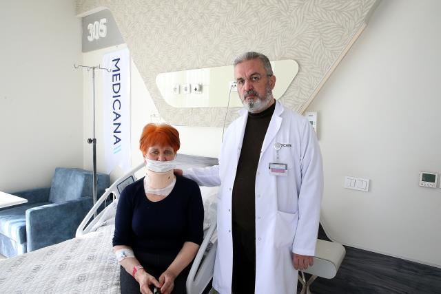 Şiddetli ağrılar çeken Rus hasta şifa buldu