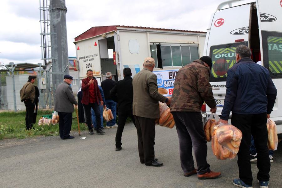 Şarkışla Belediyesi  somun ekmeği Sivas'tan getirtiyor