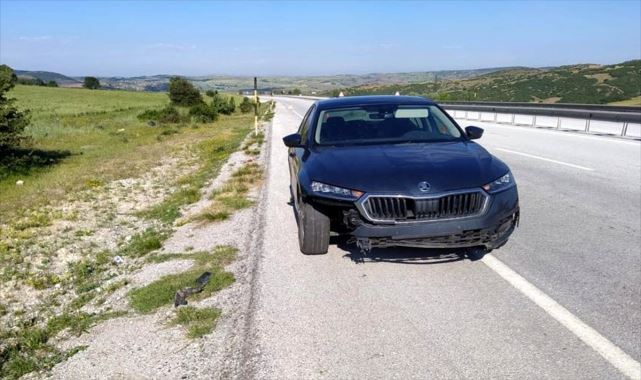 Yıldızeli'nde trafik kazası: 4 yaralı