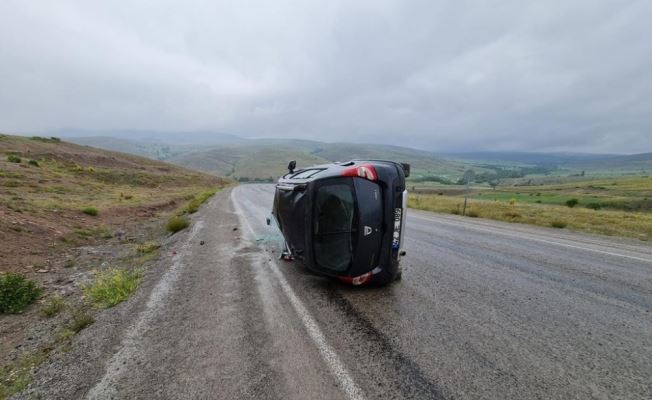 Sivas'ta trafik kazası: 5 yaralı